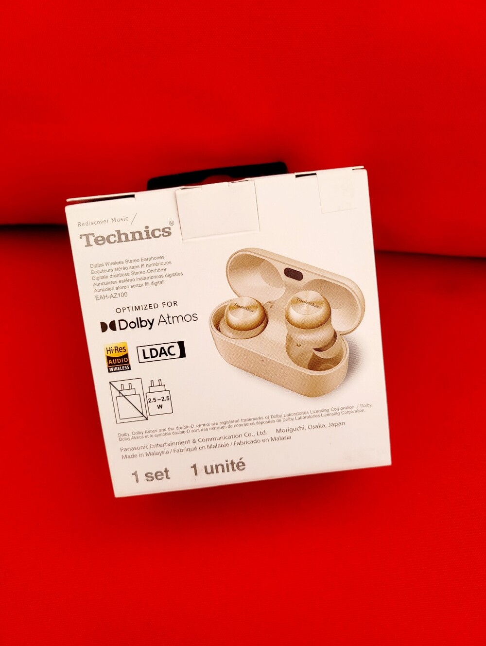 Technics EAH-AZ100 Reference Class True Wireless Earbuds W/ Charging Case 🎧